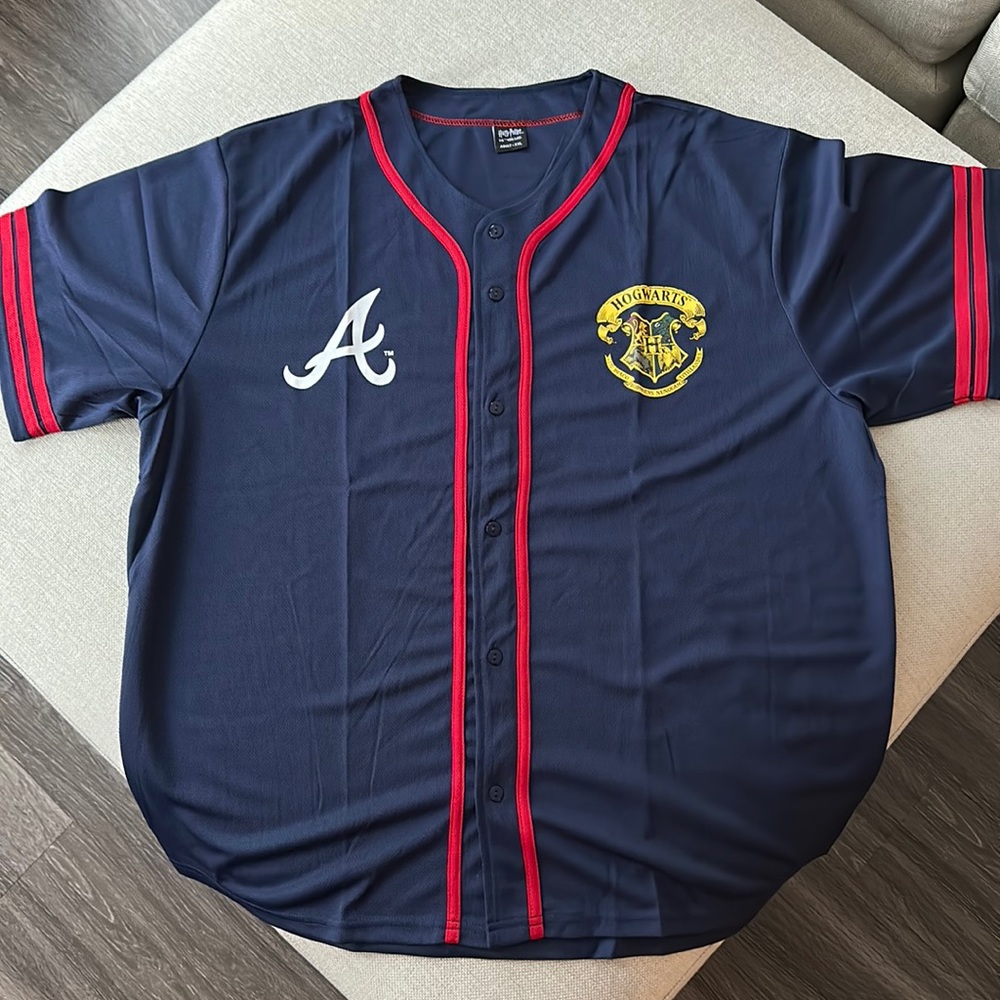Braves Harry Potter Hogwarts Jersey 2XL